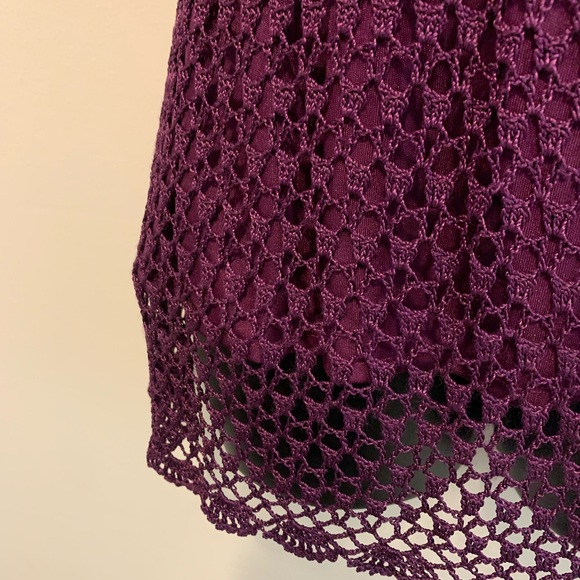 90s Crochet V-Neck Top - Picture 3 of 15